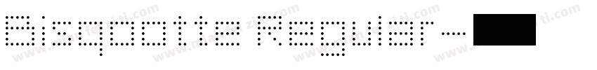 Bisqootte Regular字体转换